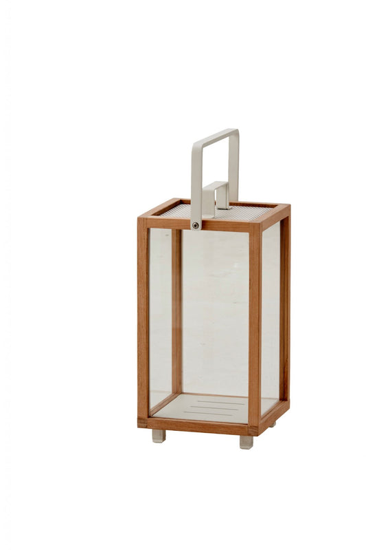 LIGHTHOUSE LANTERN LARGE TEAK ALU WHITE