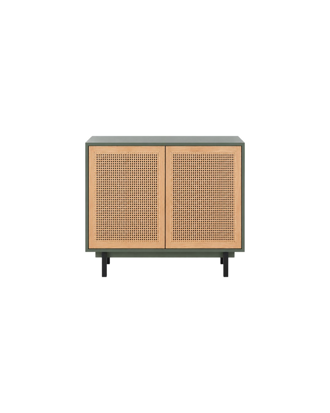 CORSICA GREEN CABINET WITH 2 DOORS