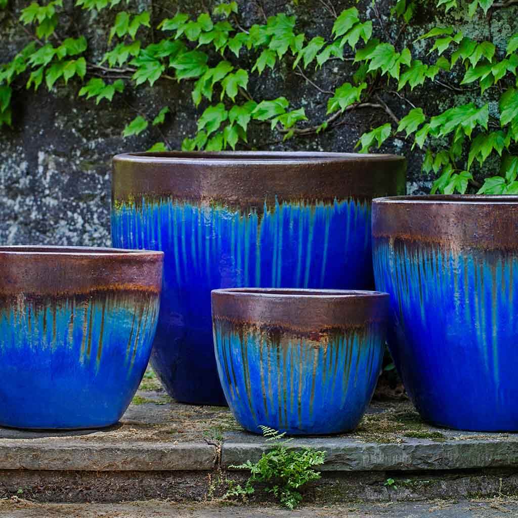 MARCEL PLANTER-BRONZE BLUE (M)
