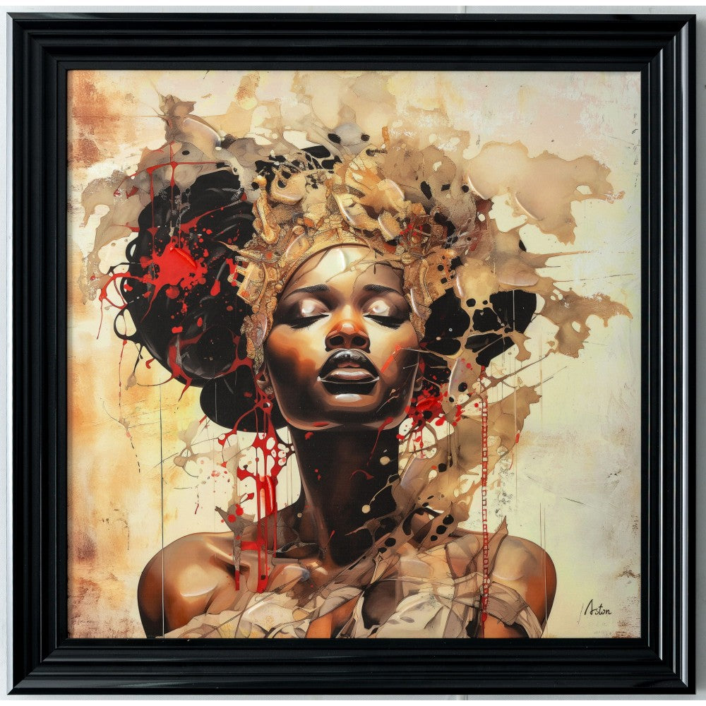 TABLEAU " Aminata" - DIM 80*80
