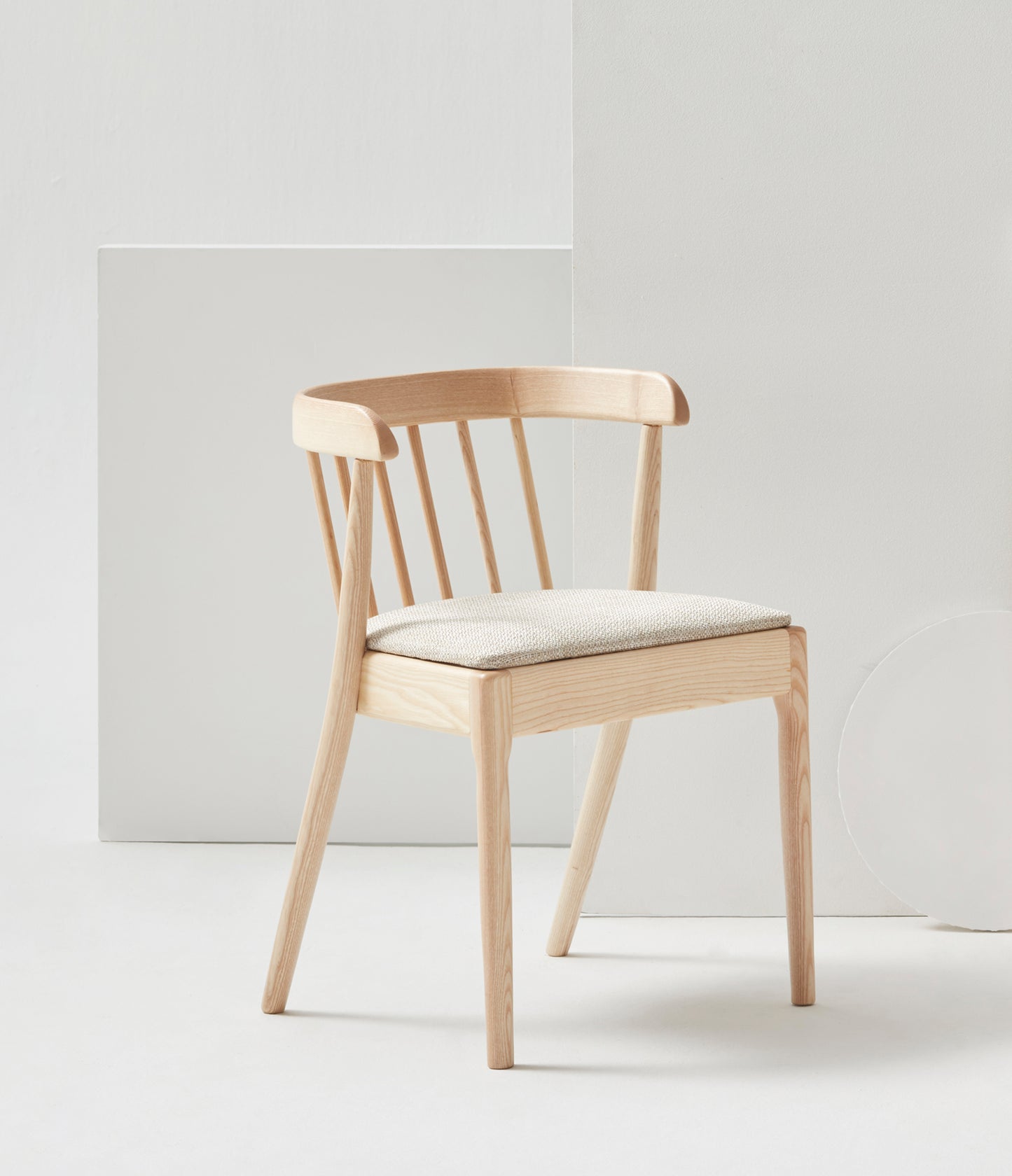 RIGA CHAIR - TAUPE TIMBER FINISH