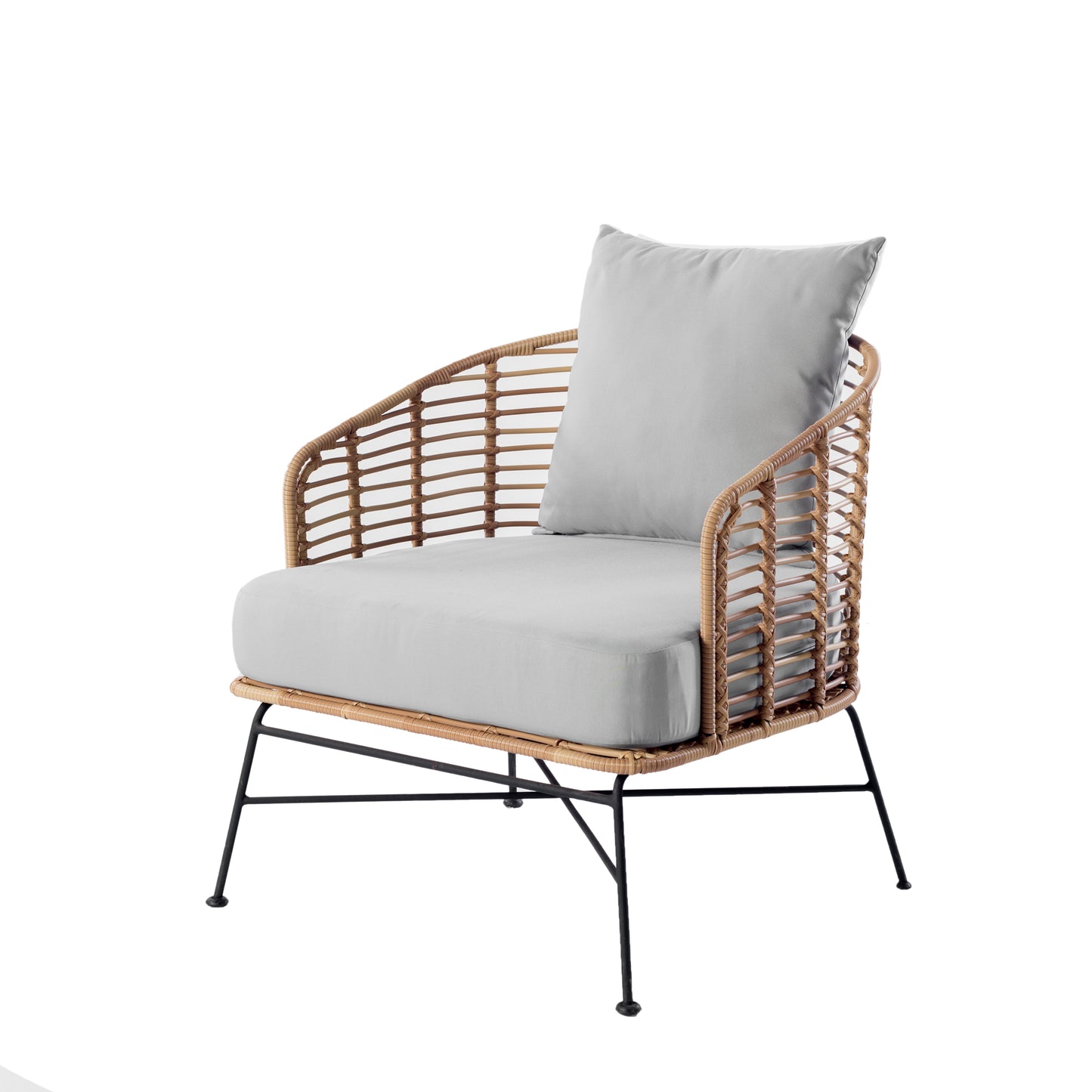 ROXY CHAIR IN METAL POWDER COATING