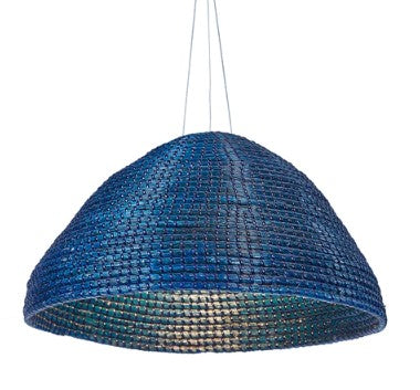 SEAGRASS PENDANT INDIGO BLUE