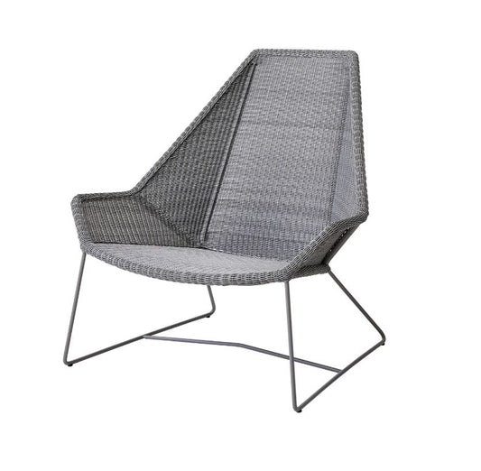BREEZE HIGHBACK CHAIR IN ALU EXCL. CUSHION