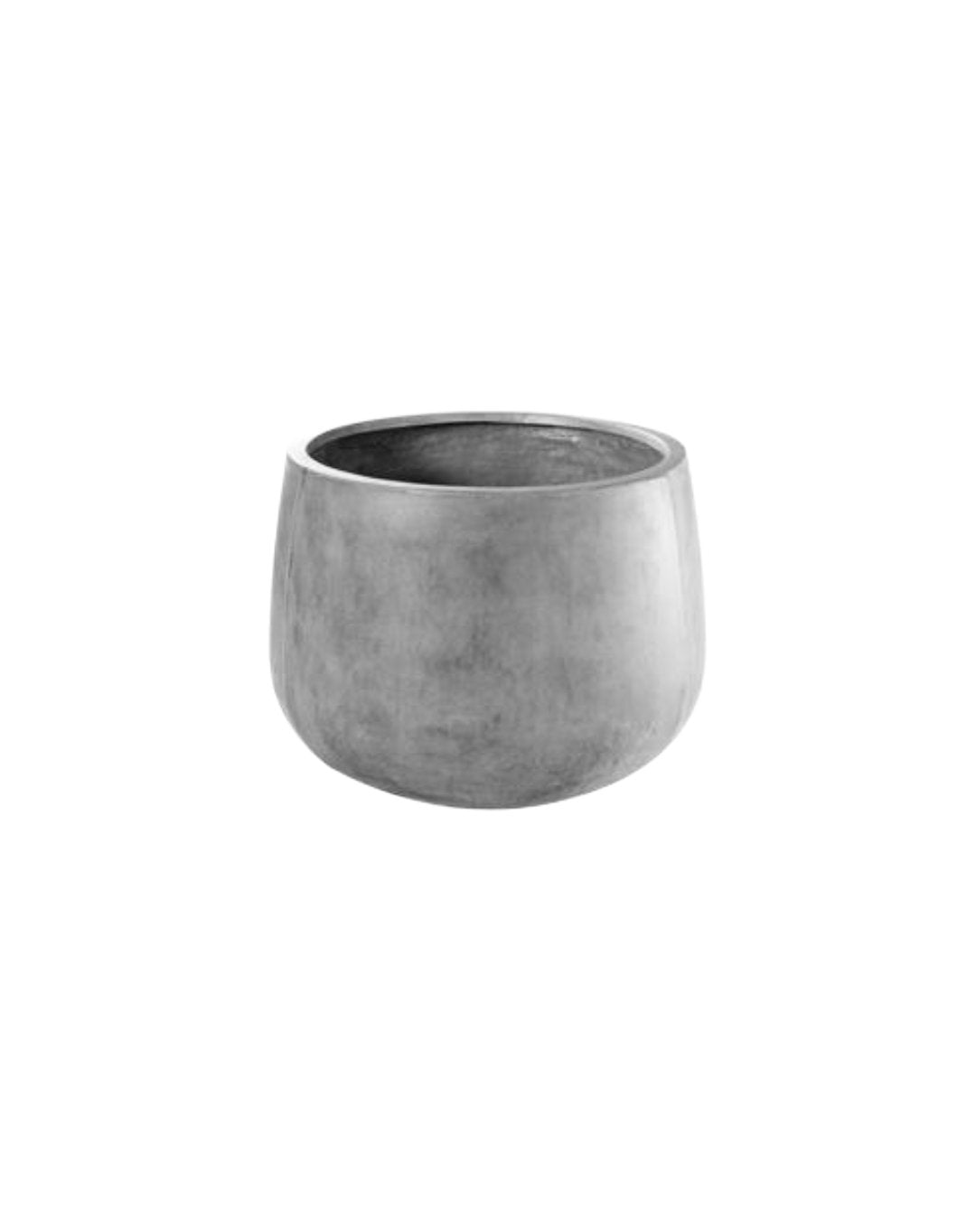 CEMENT NERJA PLANTER - SMALL IN WEATHERED