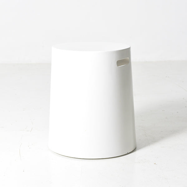 GALA STOOL IN RESIN WHITE