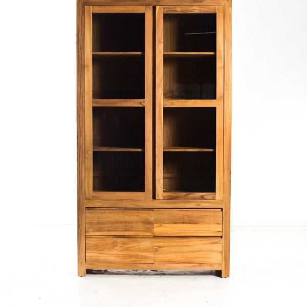 BOUCAN CABINET 2 DOORS & 2 SET OF DRAWERS IN TEAK