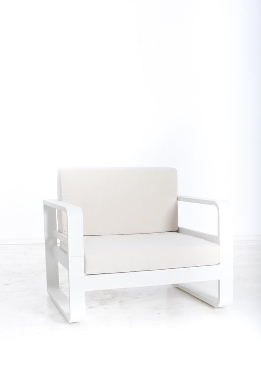 RENO 1 SEATER ALU WHITE INCLU