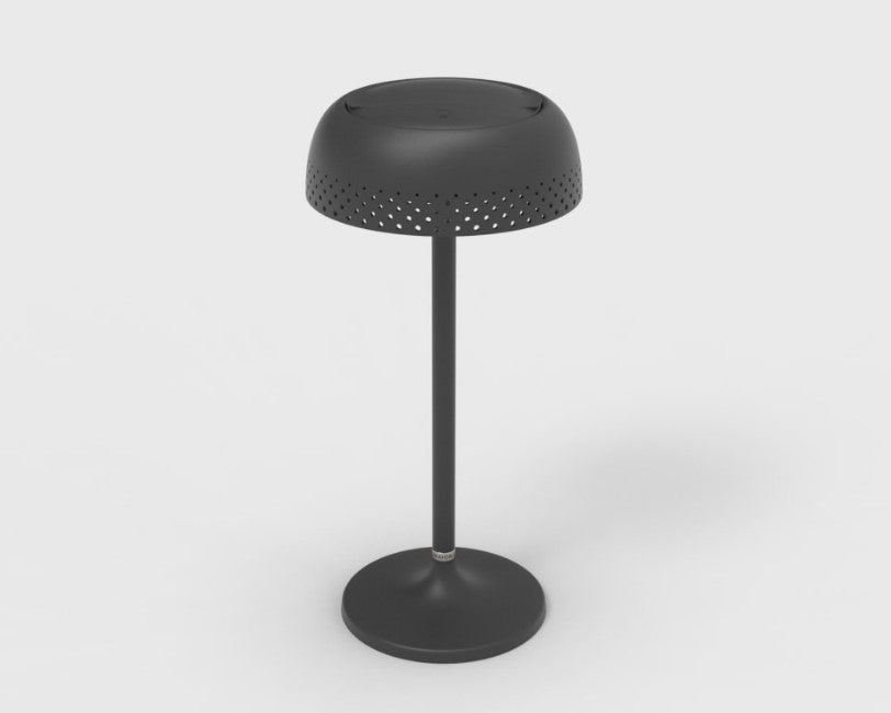 LIDO LAMPE ALU SHADE CHARCOAL