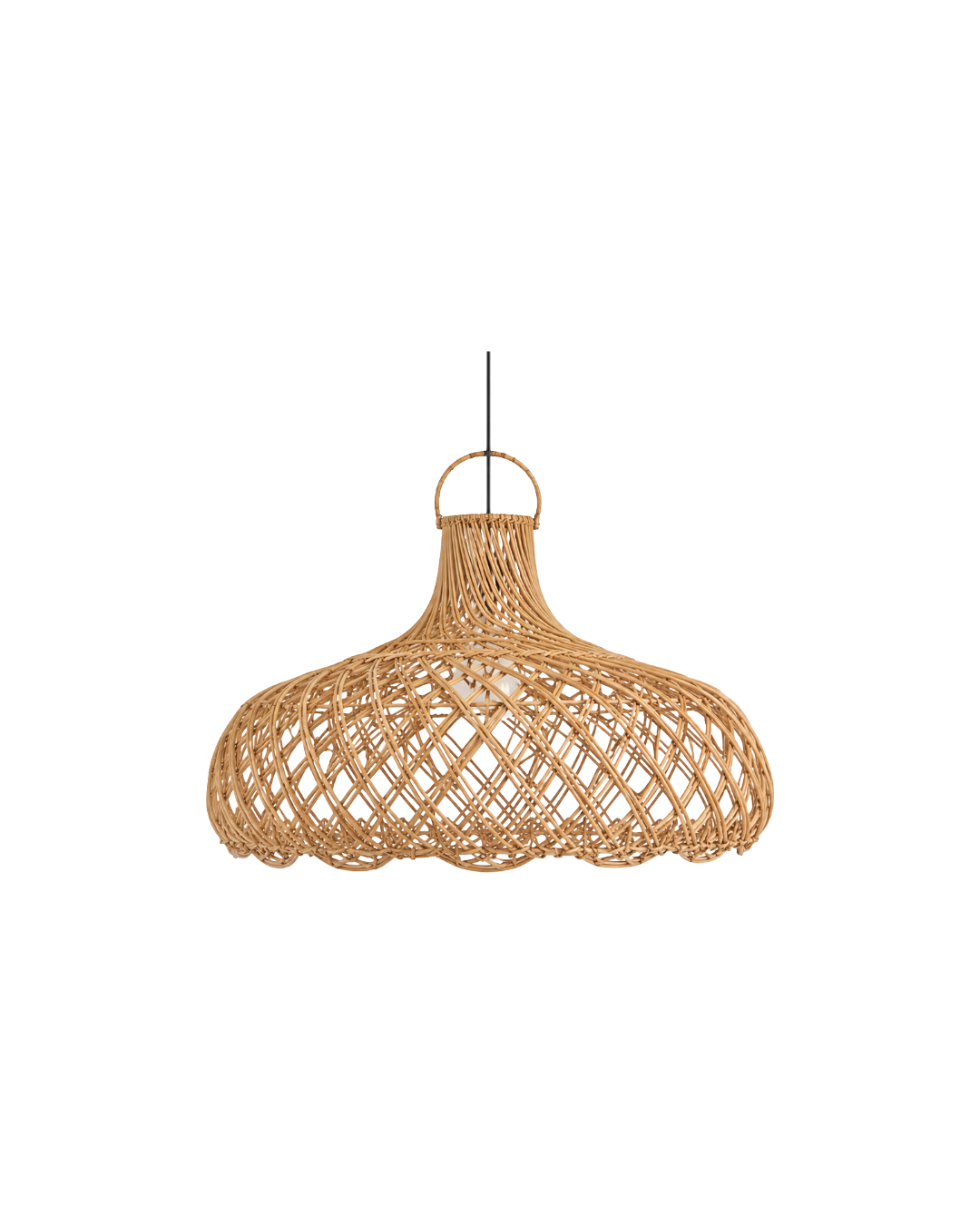 RATTAN HANGING DECO #3