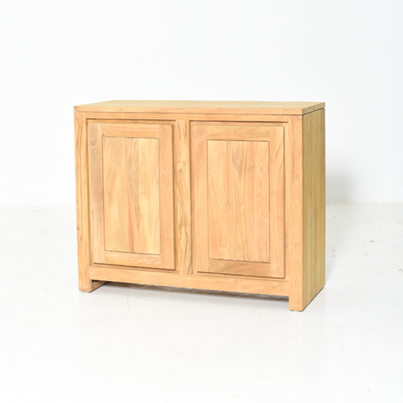 DUO CABINET WITH 2 DOORS IN TEAK