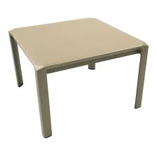 ASPEN COFFEE TABLE IN ALU CHAMP MAT