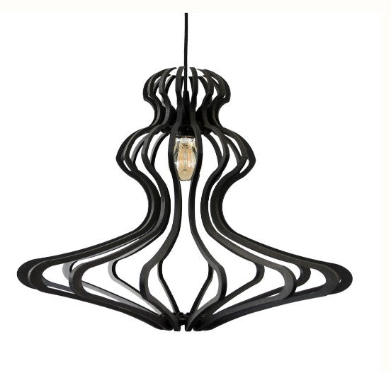 WOMAN PENDANT LAMP BRUT- L
