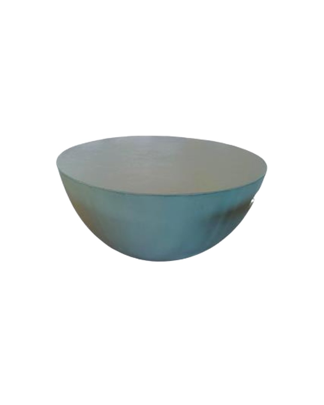 HALF SPHERE COFFEE TABLE IN OLIVE GREEN