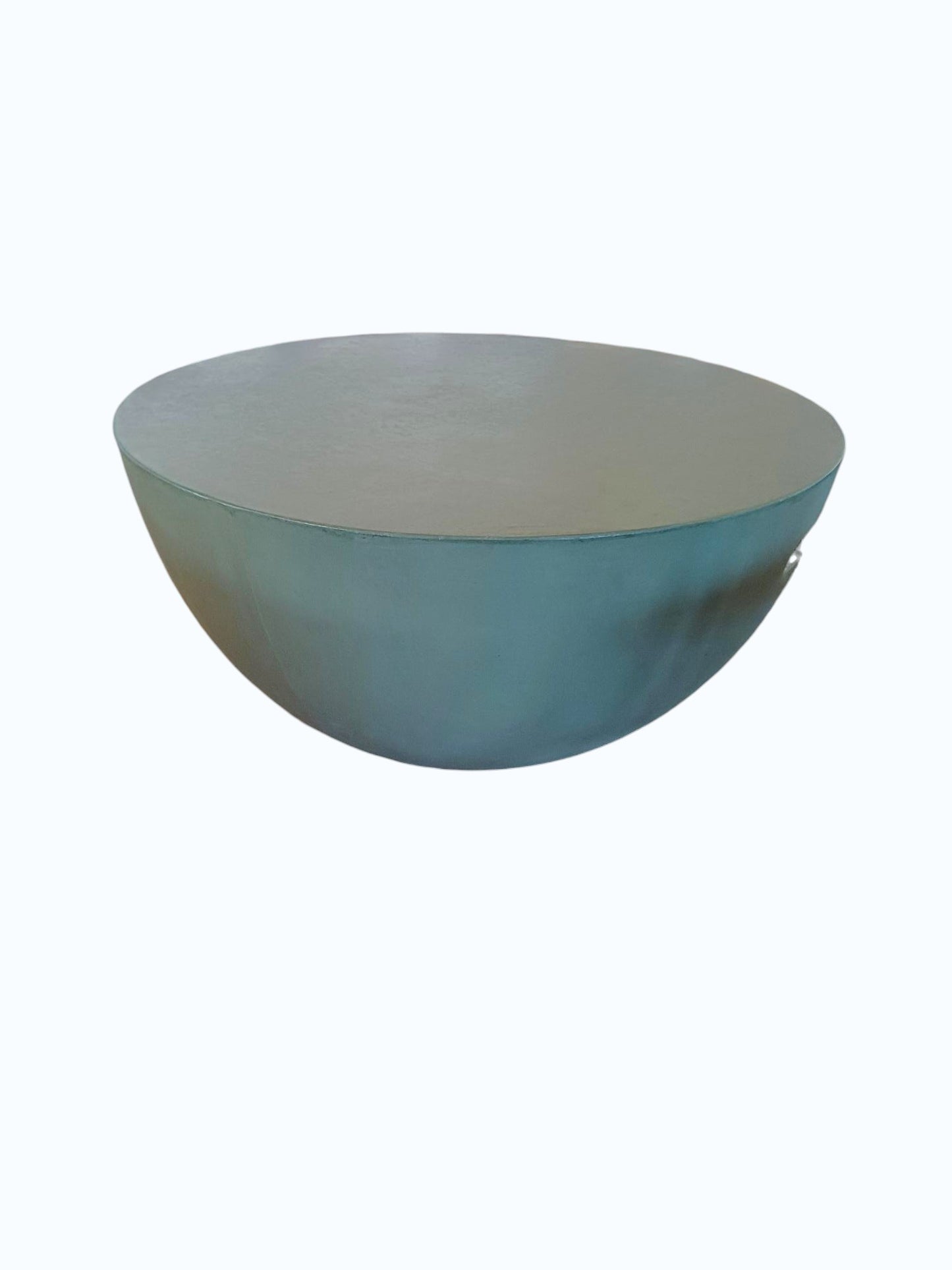 HALF SPHERE COFFEE TABLE IN OLIVE GREEN