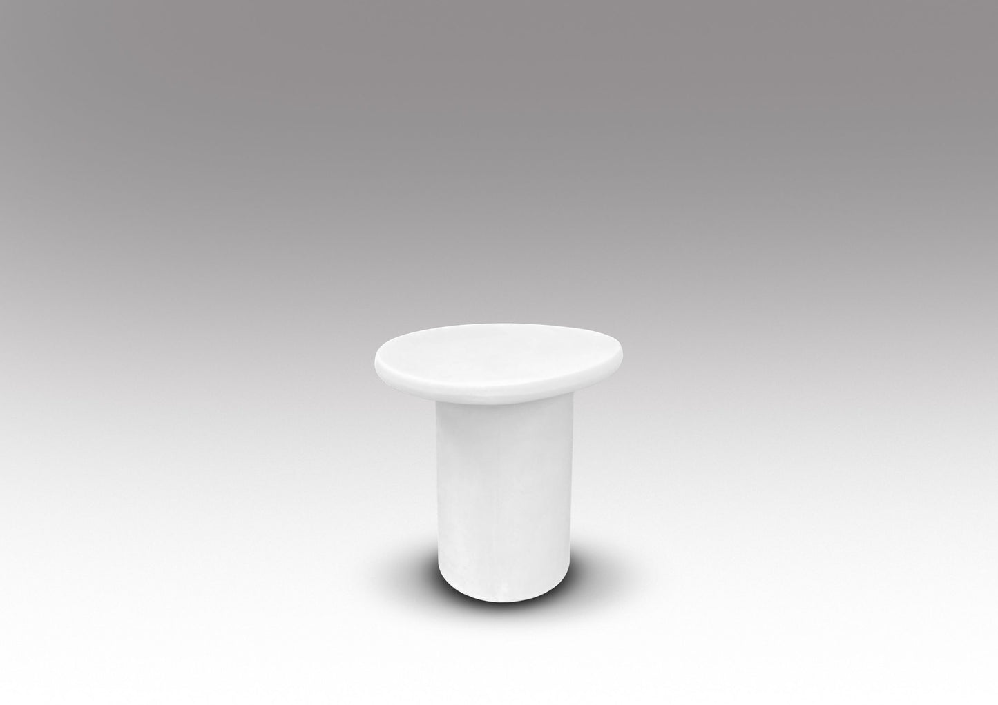 LIPARI SIDE TABLE IN WHITE
