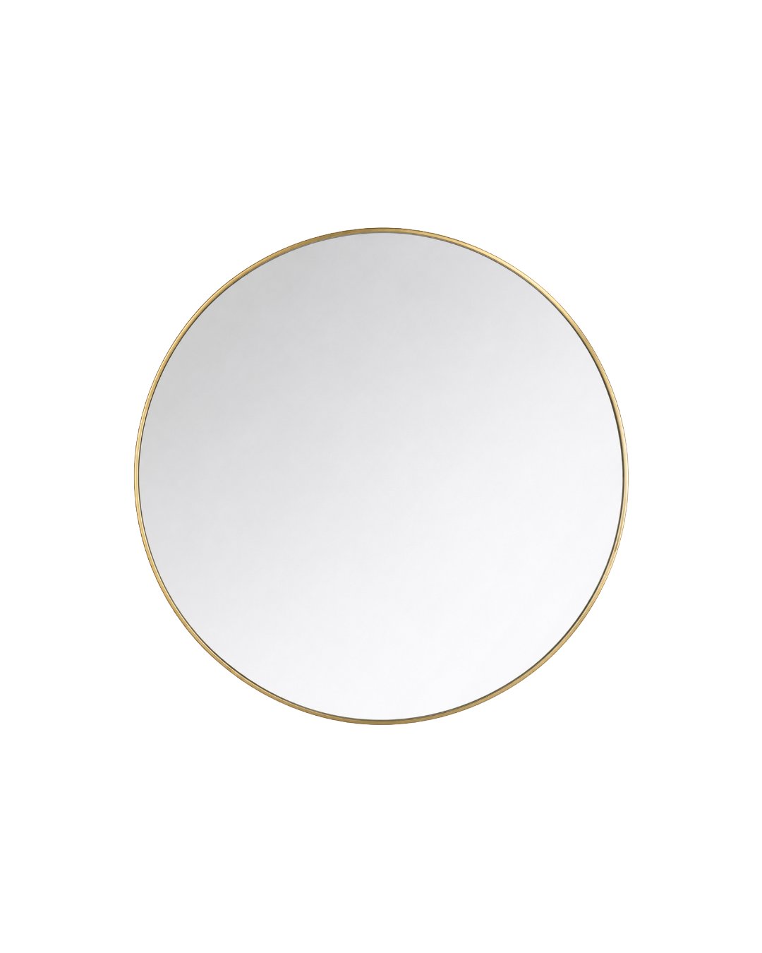 ROUND GOLD MIRROR
