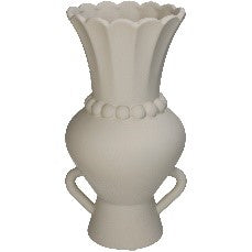 VASE IVORY DIA 15x14x28cm