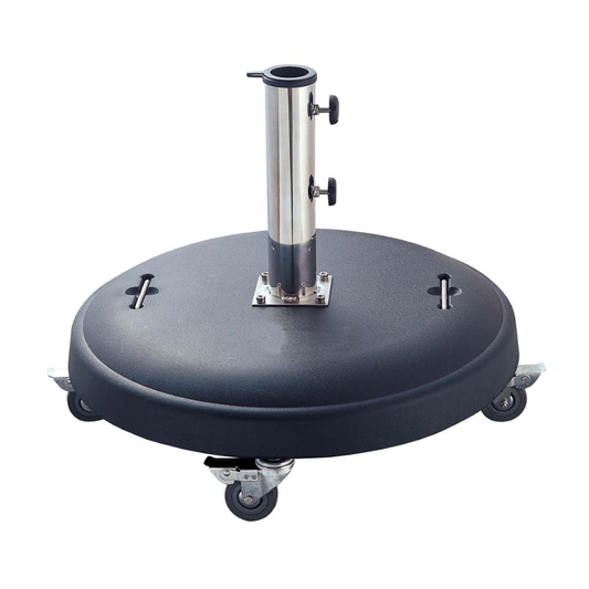 UMBRELLA CEMENT BASE w/WHEELS