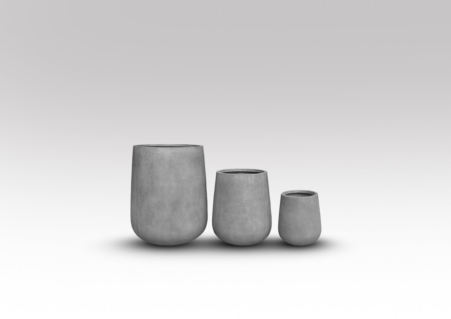 TULIP PLANTERS S GREY