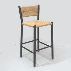 STIPA BARCHAIR IN ALU CHARCOAL FRAME