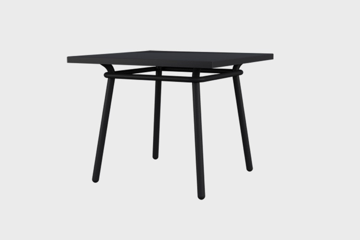 A600 DINING TABLE 90x90, CHARBON