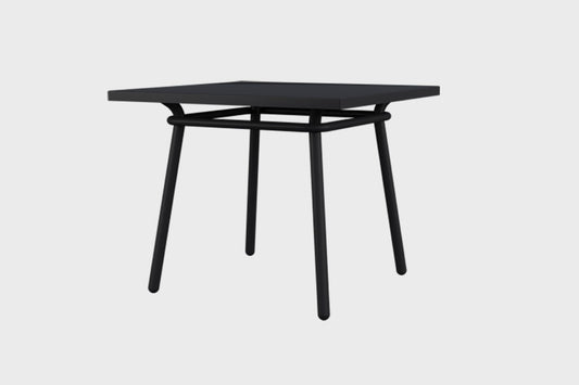 A600 DINING TABLE 90x90, CHARBON