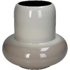 VASE BRONZE DIA 27x25cm