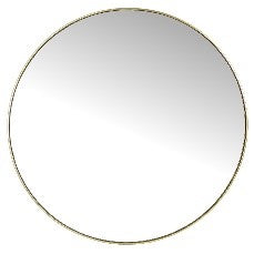 MIRROR GOLD Dia 80cm x2cm