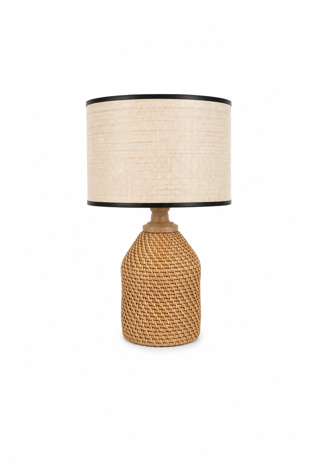MODA LAMP WITH BLACK RIMS