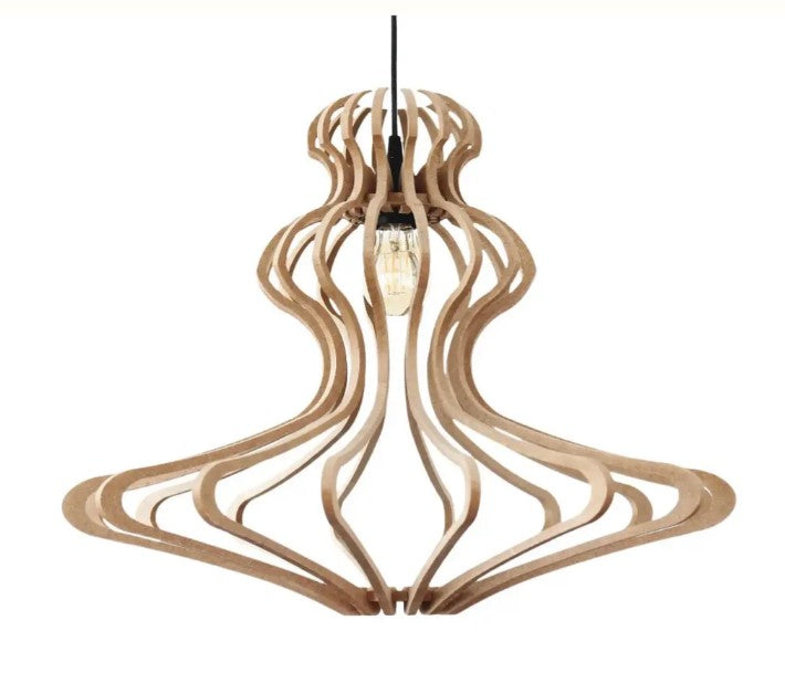 WOMAN PENDANT LAMP BRUT- S
