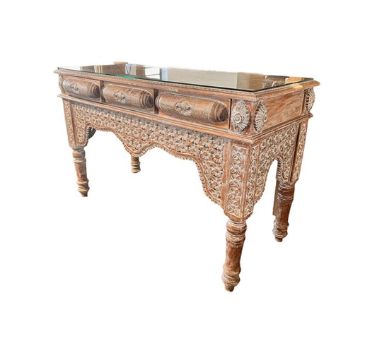 ANKARA CONSOLE IN TEAK WOOD