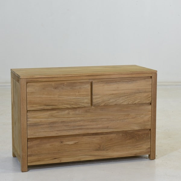 CHESTER CABINET WITH 4 DRAWERS IN TEAK WOOD