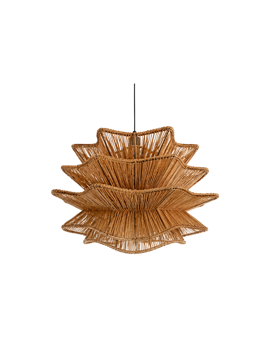 NATURAL RATTAN PENDANT SHADE