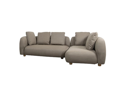 CAPTURE SOFA TAUPE WITH OTTOMAN - 2 units for one corner