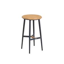 BYRON BAR CHAIR MATT GREY - DIM: 59x52x77 CM