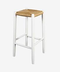 STIPA BARSTOOL WHITE ALU NATURAL