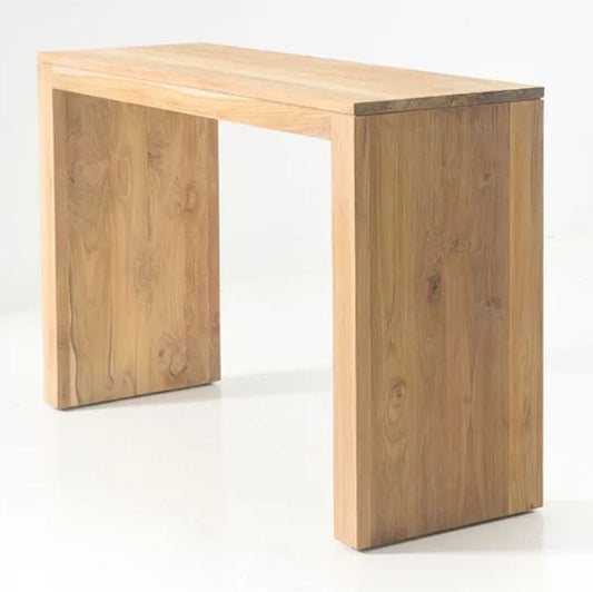 CARRAWAY U SHAPE CONSOLE IN TEAK