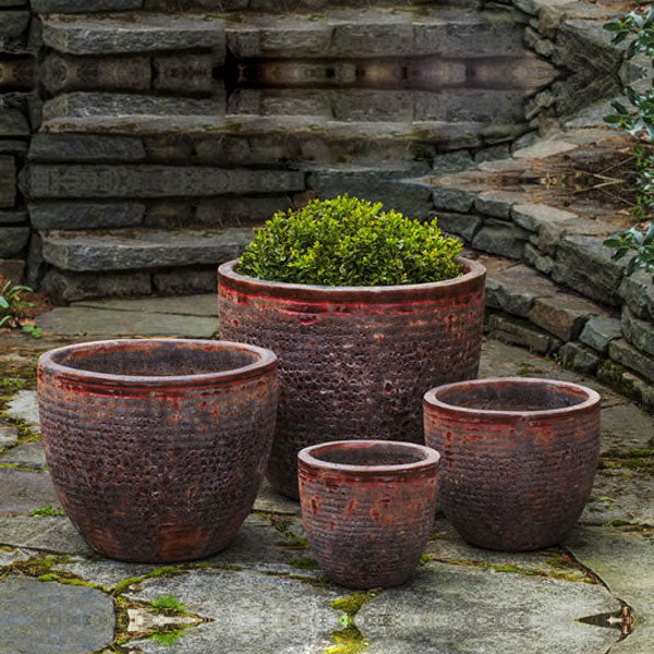 ASPARA PLANTER-ANGKOR RED (S)