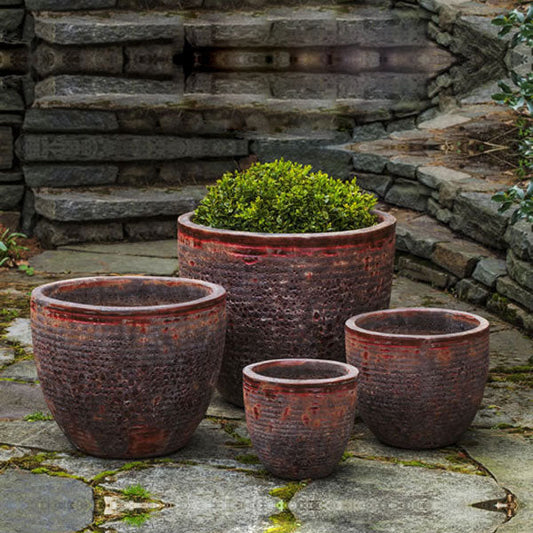 ASPARA PLANTER-ANGKOR RED (S)