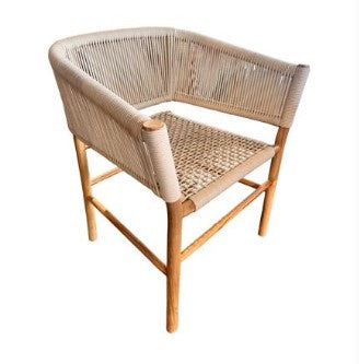 LILY A/CHAIR IN TEAKWOOD