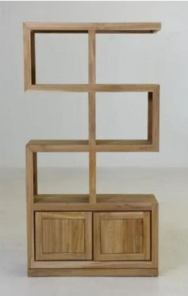 GRACY BOOKSHELF WITH 2 DOORS