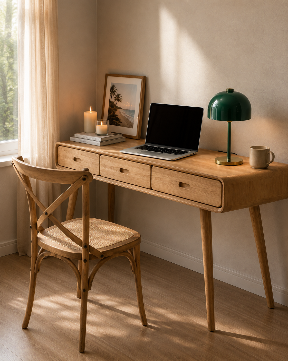 DENOLA TEAK DESK