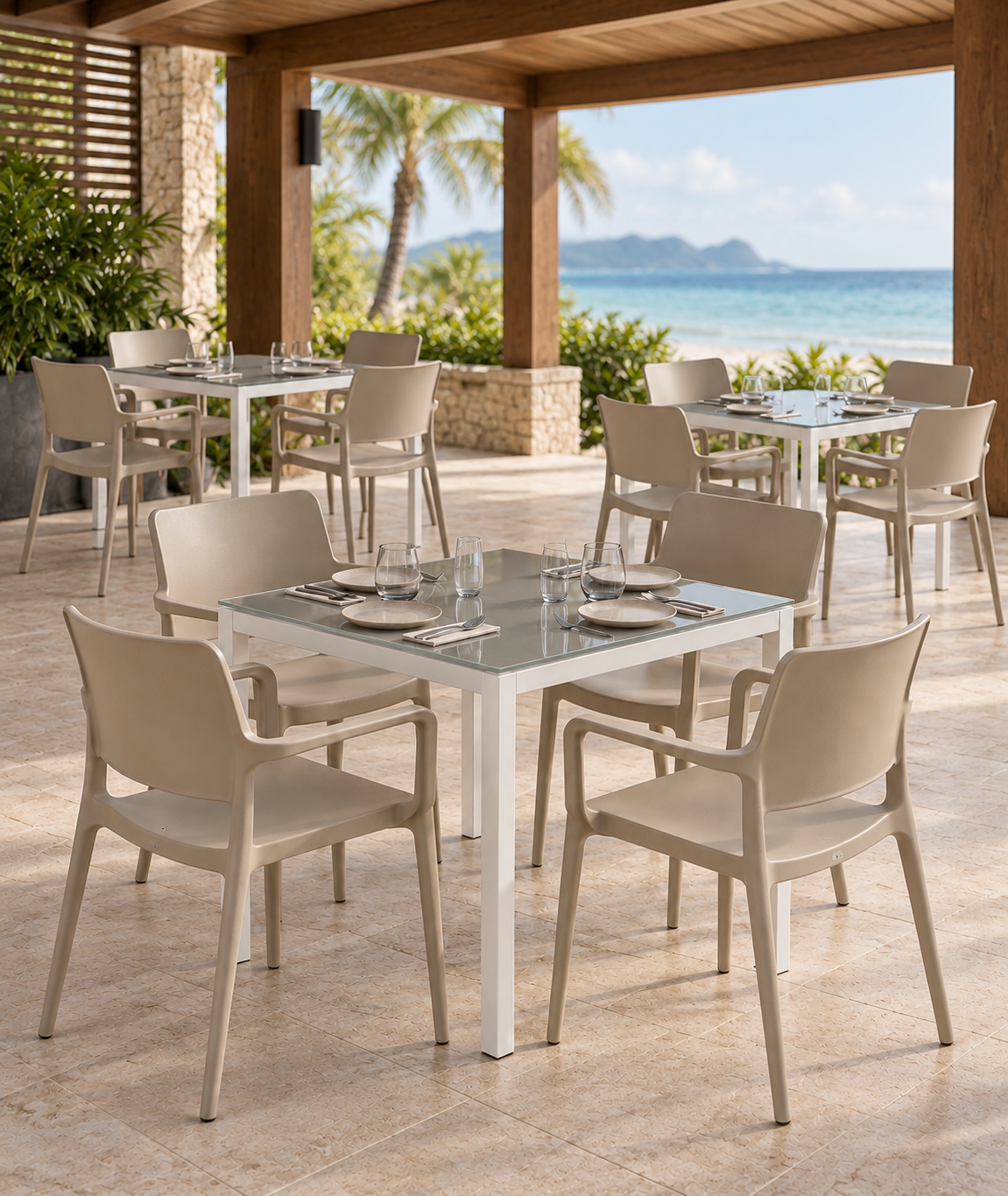 JOY-K ARMCHAIR TAUPE