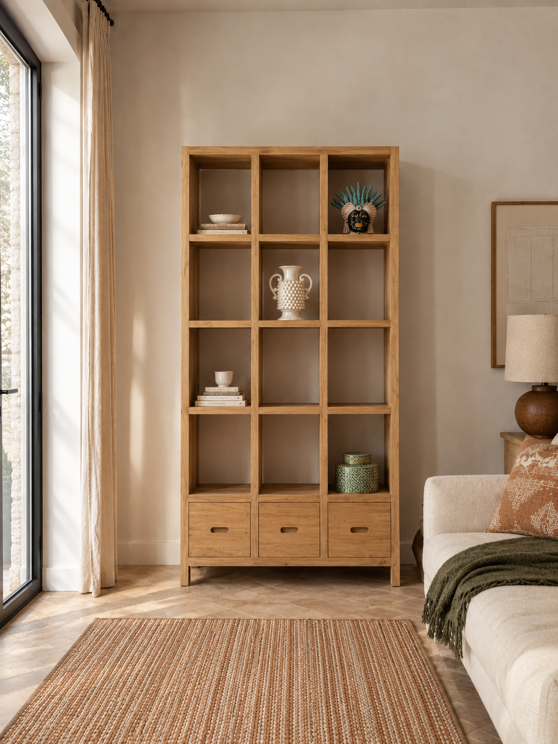 NATE DISPLAY CABINET