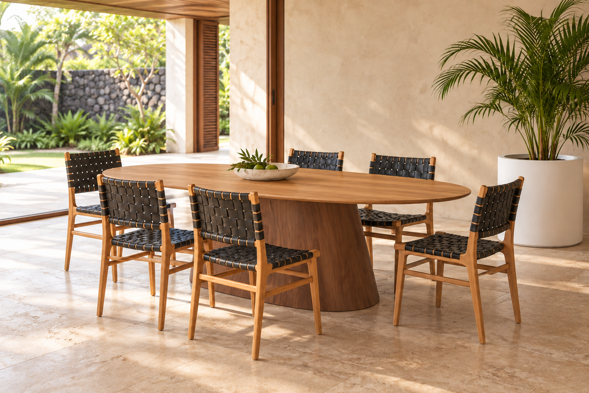 OVAL DINING TABLE