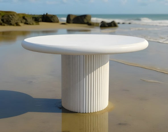 PATRAS ROUND TABLE WHITE