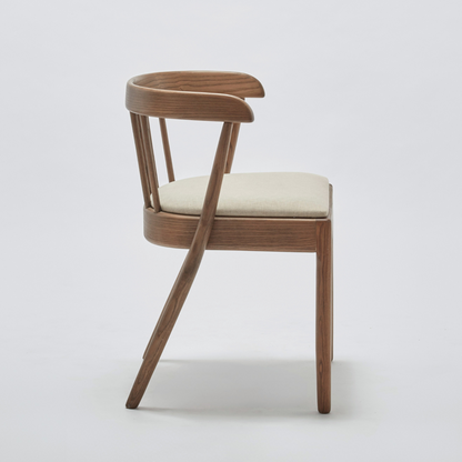 RIGA CHAIR IN TAUPE ASH WOOD