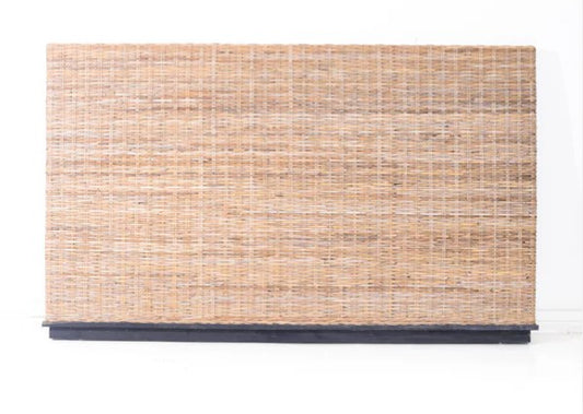 HEADY HEADBOARD KOOBOO GREY NATURAL RATTAN