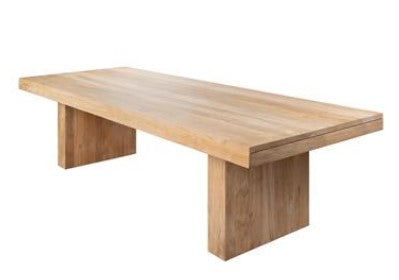 TRAM DINING TABLE IN TEAK WOOD